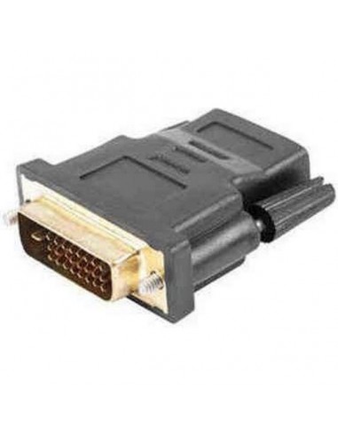 Lanberg AD-0010-BK cable gender changer HDMI DVI-D Black