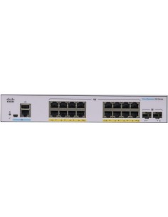 Cisco CBS350-16P-E-2G-EU network switch Managed L2/L3...
