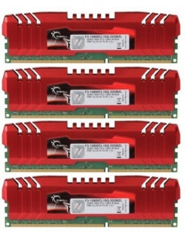 G.Skill DIMM 32GB DDR3-1600 Quad Kit, memory (F3-12800CL10Q-32GBZL)