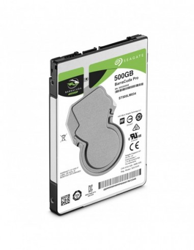 Seagate Barracuda Pro HDD, SATA 6G, 7200 U / min, 2.5 inch - 500 G