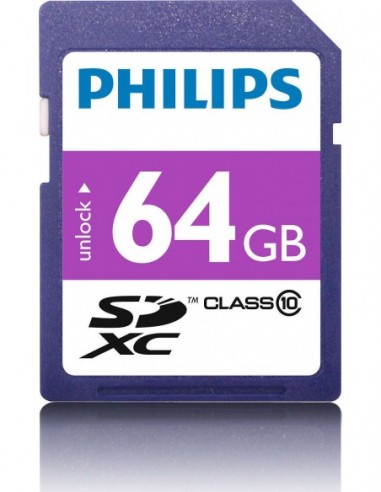 Philips 64 GB SDXC, memory card (FM64SD55B/10)