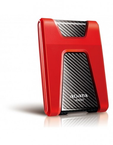 ADATA external HDD HD650 Red 2TB USB 3.0