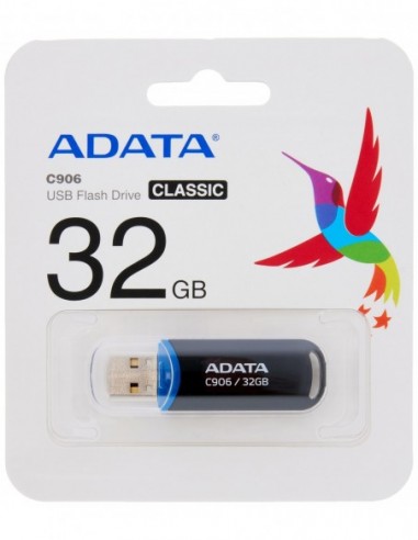 ADATA USB 2.0 Stick C906 Black 32GB
