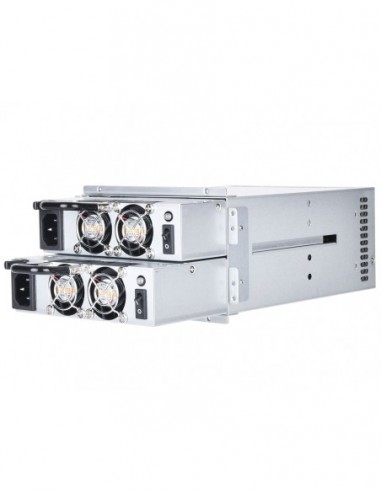 Silverstone SST-GM600-2UG redundant server power supply - 2x 600 Wa