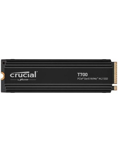 Crucial 1TB T700 CT1000T700SSD5 PCIe 5.0 x4 M.2 NVME Gen5 Heatsink