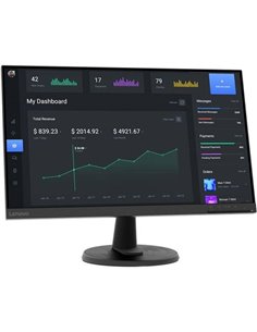 Lenovo D24-40 60.5 cm (23.8") 1920 x 1080 pixels Full HD LED Black