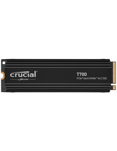 Crucial 4TB T700 CT4000T700SSD5 PCIe M.2 NVME Gen5 Heatsink
