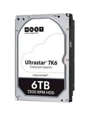 WD Ultrastar 7K6 HUS726T6TALE6L4 6TB Sata III 256MB