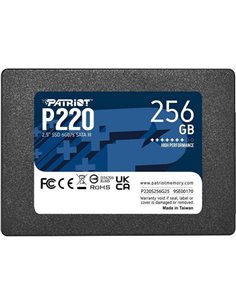Patriot Memory P220 256GB 2.5" Serial ATA III