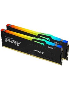 Kingston Technology FURY Beast RGB memory module 64 GB 2 x 32 GB DDR5 6000 MHz