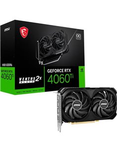 MSI GeForce® RTX 4060 TI 8GB VENTUS 2X BLACK OC
