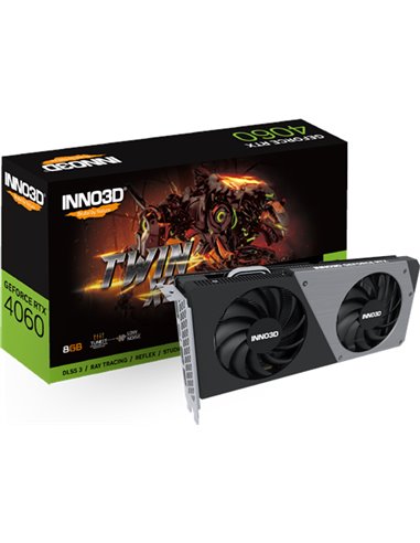 VGA Inno3D GeForce® RTX 4060 8GB Twin X2