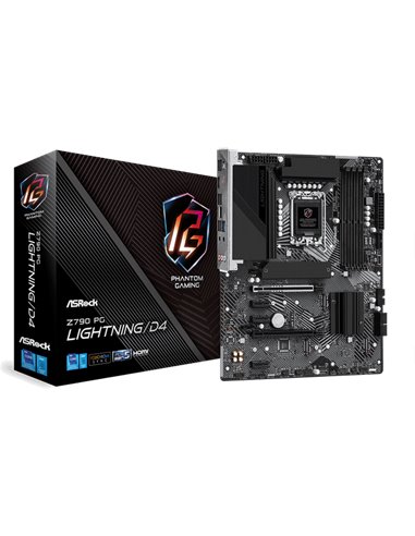 Asrock Z790 PG Lightning/D4 Intel Z790 LGA 1700 ATX