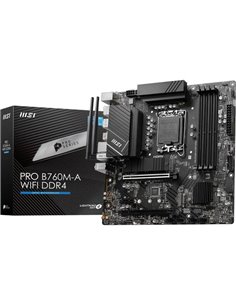 MSI PRO B760M-A WIFI DDR4 motherboard LGA 1700 micro ATX
