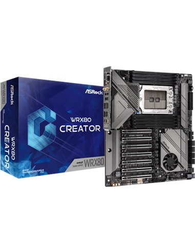 Asrock WRX 80 CREATOR AMD WRX80 Socket sWRX8 Extended ATX
