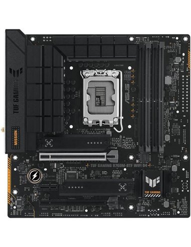 ASUS TUF B760M-PLUS GAMING BTF D4 (WIFI) (1700) (D)