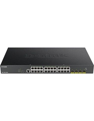 D-link-DGS-1250-28XMP/E 24-port Gigabit PoE switch