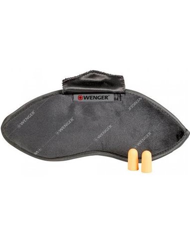 WENGER Eyemask and Earplugs black