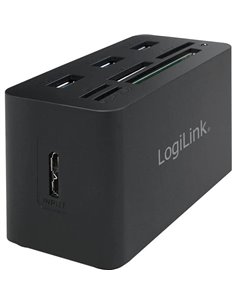 LogiLink USB 3.0 Hub with AIO Card Reader - CR0042