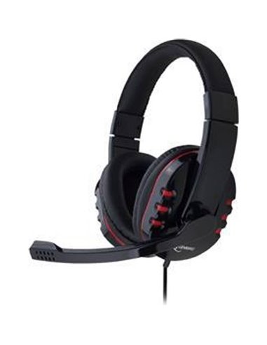 Gembird GHS-402 headphones/headset Wired Head-band Gaming Black