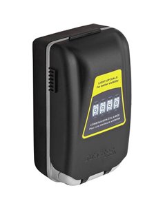 Master Lock Key Box 5425EURD illuminated, Wall Bracket