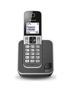 Panasonic KX-TGD310 telephone DECT telephone Caller ID Black, White