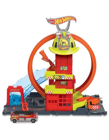 Hot Wheels City Super Fire Station