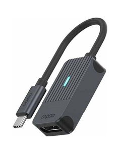 Rapoo USB-C adapter gray USB-C to DisplayPort