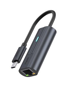 Rapoo USB-C Adapter gray USB-C to Gigabit LAN