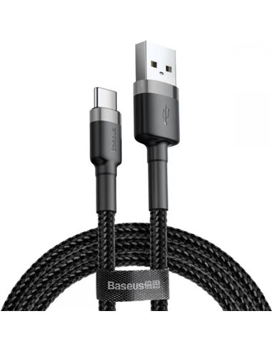 USB-C cable Baseus Cafule 3A 1m (gray & black)