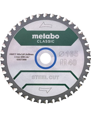 Metabo SteelCutClassic 165x20 FZFA/FZFA 4