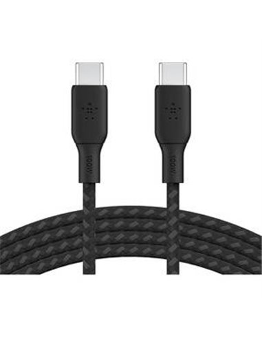 Belkin braided USB-C/USB-C Cable 100W 3m black CAB014bt3MBK