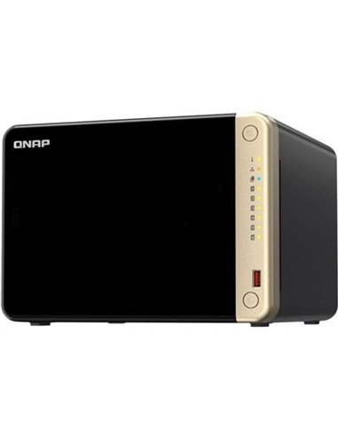 NAS Server QNAP TS-664-8G - Tower - Intel® Celeron® - N5095 - Black