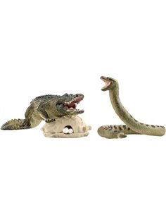 Schleich Wild Life 42625 Danger in the Swamp