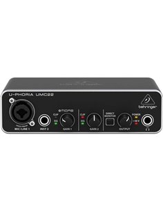 Behringer UMC22 supplementary music equipment Concert/Studio Pre-amp