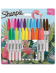 1x24 Sharpie Permanent Marker Flamingo