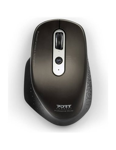Port Designs 900716 mouse Right-hand RF Wireless + Bluetooth Optical 3200 DPI