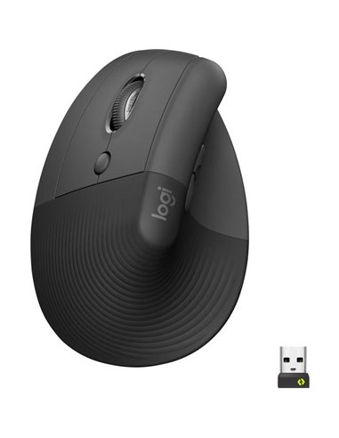 Logitech Lift for Business wireless ergonomic graphite left (910-006495)