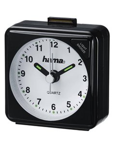 Hama Travel Clock A50, black fluorescent hand 186329