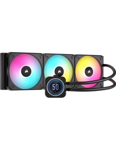 Cool Corsair iCUE H170i ELITE LCD XT display