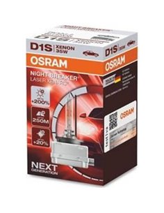 OSRAM XENARC NIGHT BREAKER LASER NEXTGEN D1S (66140XNN-HCB) CAR XENON HEADLIGHTS 2 pc(s)