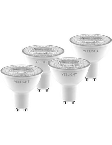 Yeelight YLDP004 W1 GU10 Wi-Fi dimmable smart bulb 4 pieces