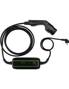 Green Cell EV16 electric vehicle charging station Black 1 Built-in display LCD