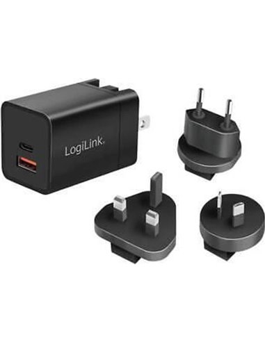 Logilink USB Travel Charger USB-AF & USB-CF PA0301