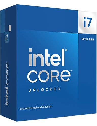 Intel Box Core i7 Processor i7-14700KF 3,40GHz 33M Raptor Lake-S Refresh