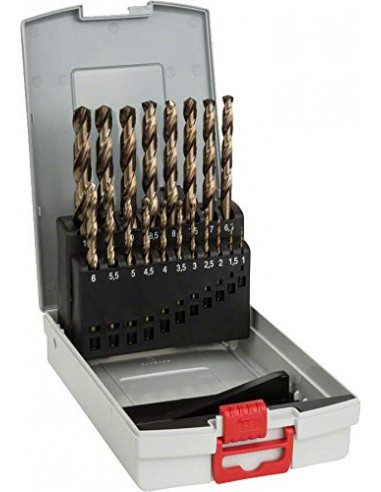 Bosch ProBox HSS-Co Robust Line metal drill set, 19-piece (2608587014)