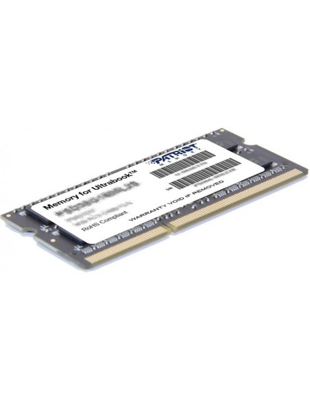 Patriot SO-DIMM 4GB DDR3-1600 DR, memory (PSD34G1600L2S)