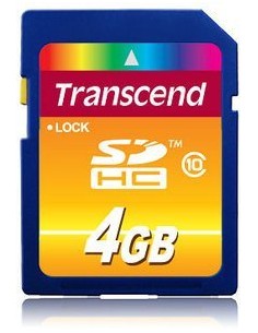 Transcend Secure Digital SDHC Card 4GB Memory Card...