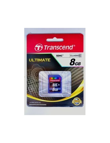 Transcend Secure Digital SDHC Card 8GB Memory...