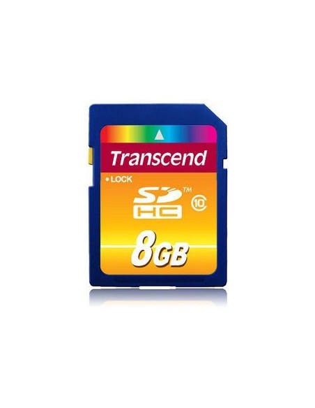 Transcend Secure Digital SDHC Card 8GB Memory Card (TS8GSDHC10)